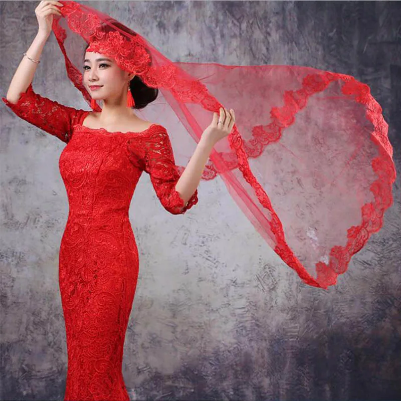 Свадебная фата SoAyle цвета слоновой кости кружевная Фата с аппликацией элегантные