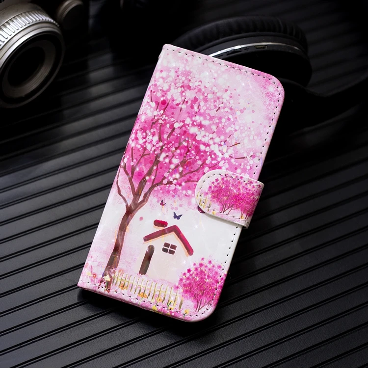 Флип-кожаный чехол для Coque Xiaomi Redmi Note 4 чехол 3D окрашенный чехол-книжка для Etui Xiomi Redmi Note 4X панда кошелек чехол для телефона