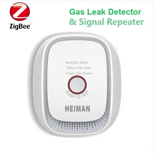 Heiman Zigbee сигнализация утечки газа умный природный газ, угольный газ, сжиженный газ горючий датчик утечки газа