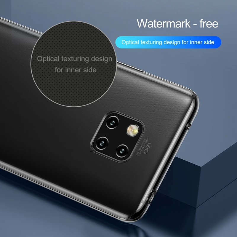 Прозрачный чехол Baseus для huawei mate 20 Pro Coques Ультратонкий Мягкий ТПУ силиконовый чехол s защитная задняя крышка для huawei mate 20