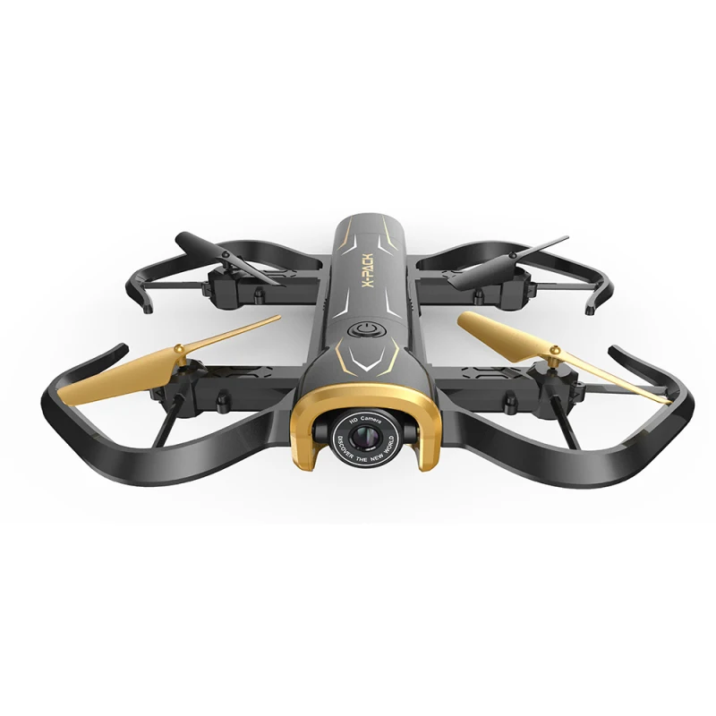 Складной Радиоуправляемый Дрон с дистанционным управлением Wi Fi fpv и hd камерой