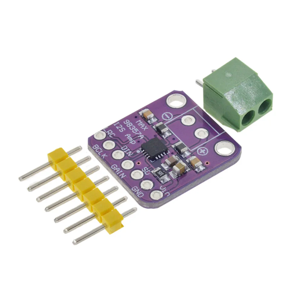 MAX98357 I2S аудио усилитель плата Amp модуль класса D для Raspberry Pi ESP32 LSMK99 | Электроника