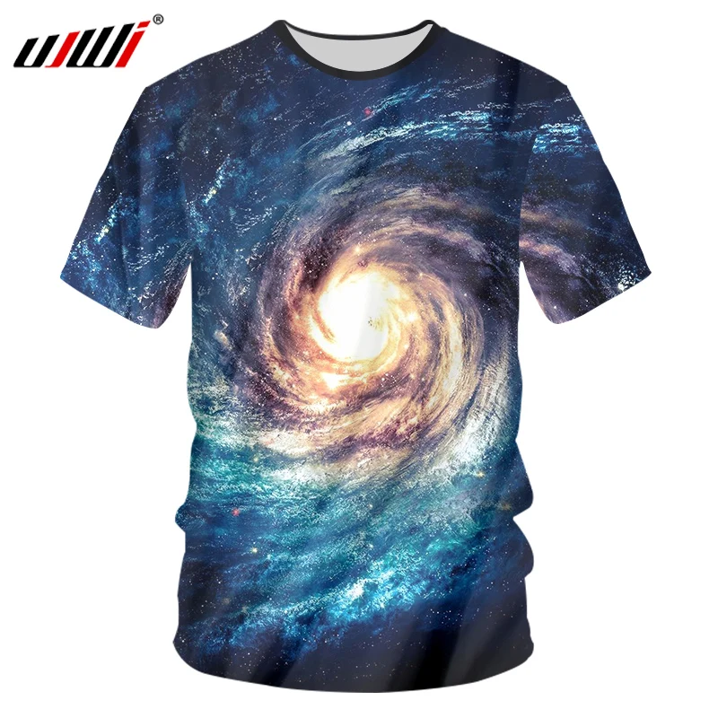 

Мужские повседневные футболки UJWI, лидер продаж 2018, мужские футболки с цифровым 3d принтом пейсли, Мужская футболка с коротким рукавом и кругл...