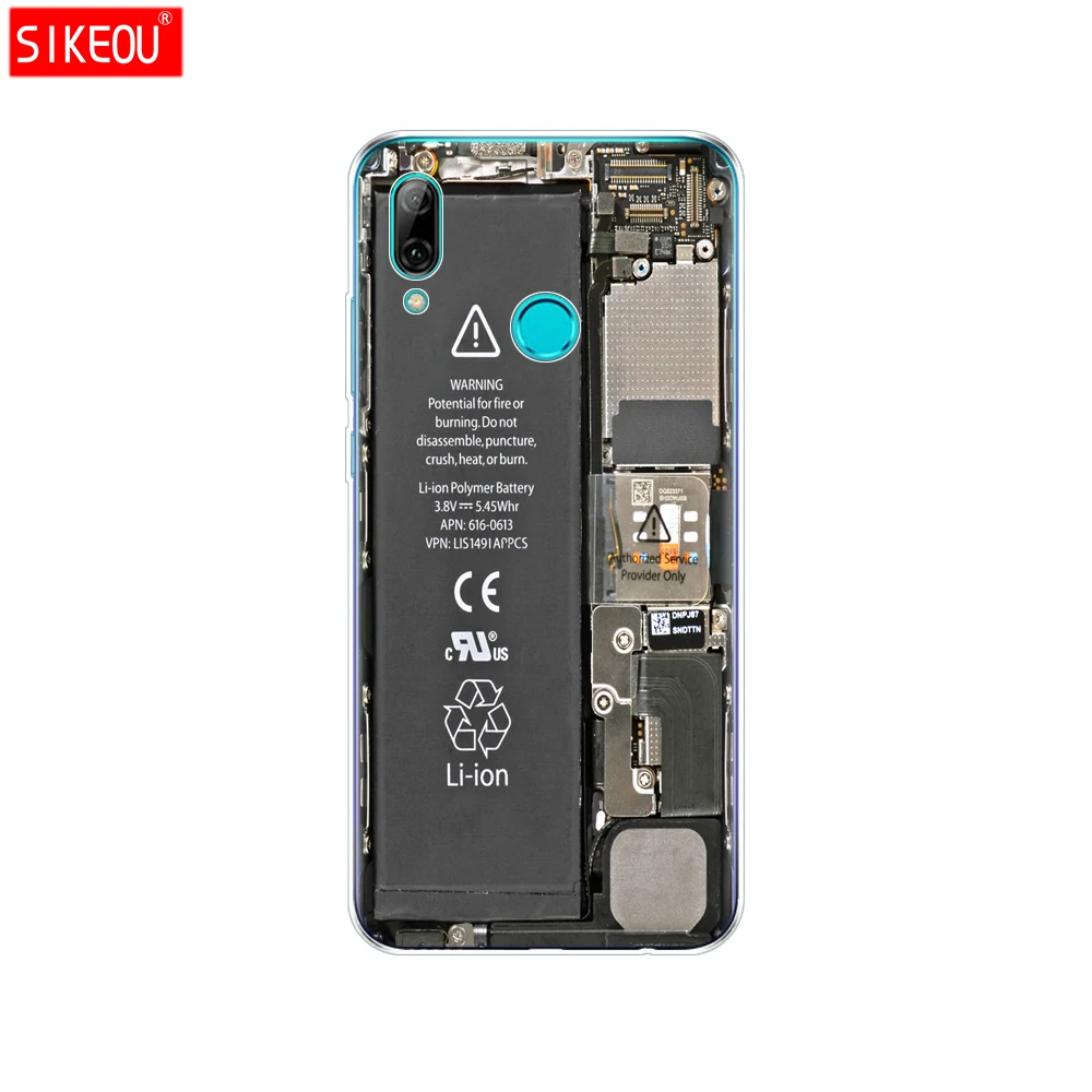 Для Huawei P Smart 2019 чехлы силиконовый мягкий ТПУ задняя крышка для plus чехол huawei p smart Z