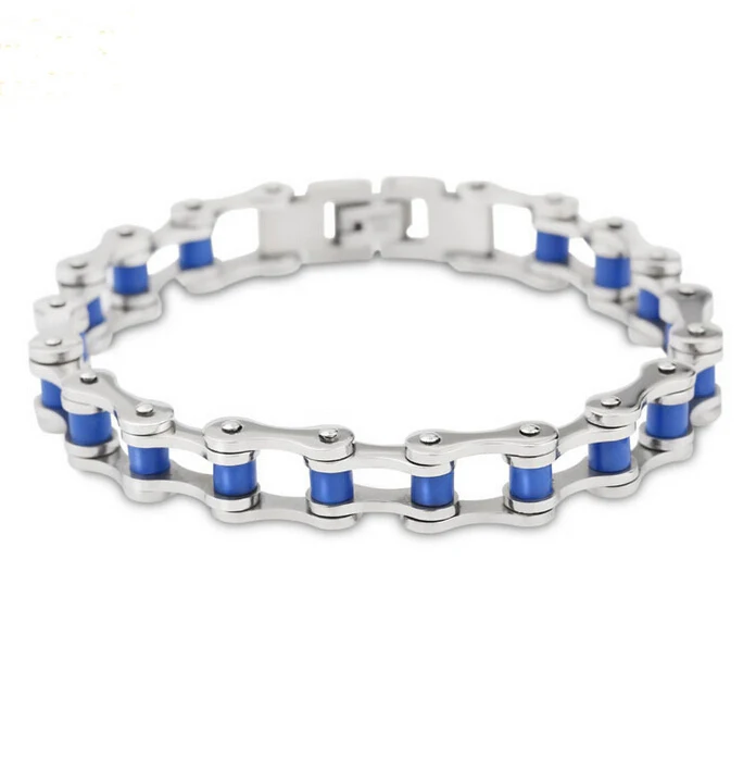 Мужской браслет цепочка из нержавеющей стали в стиле панк рок|jewelry exhibition|bangles