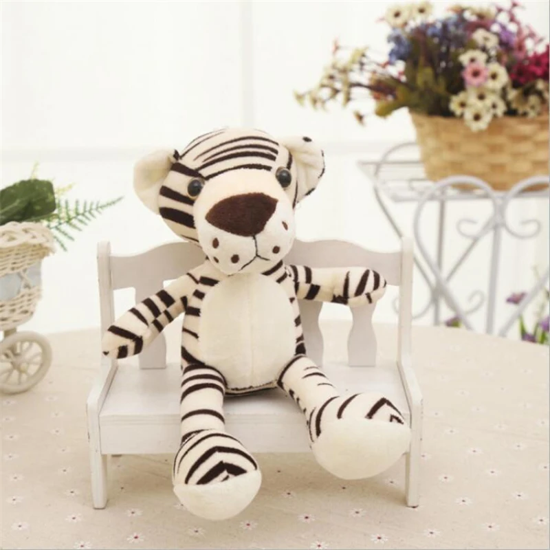 Плюшевые игрушки с животными 4 вида настоящие плюшевые милые мягкие подарок на