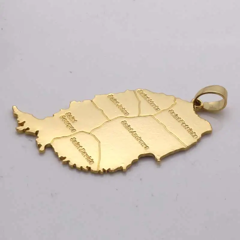 Zkd карта Ирландии подвеска и ожерелье | Украшения аксессуары