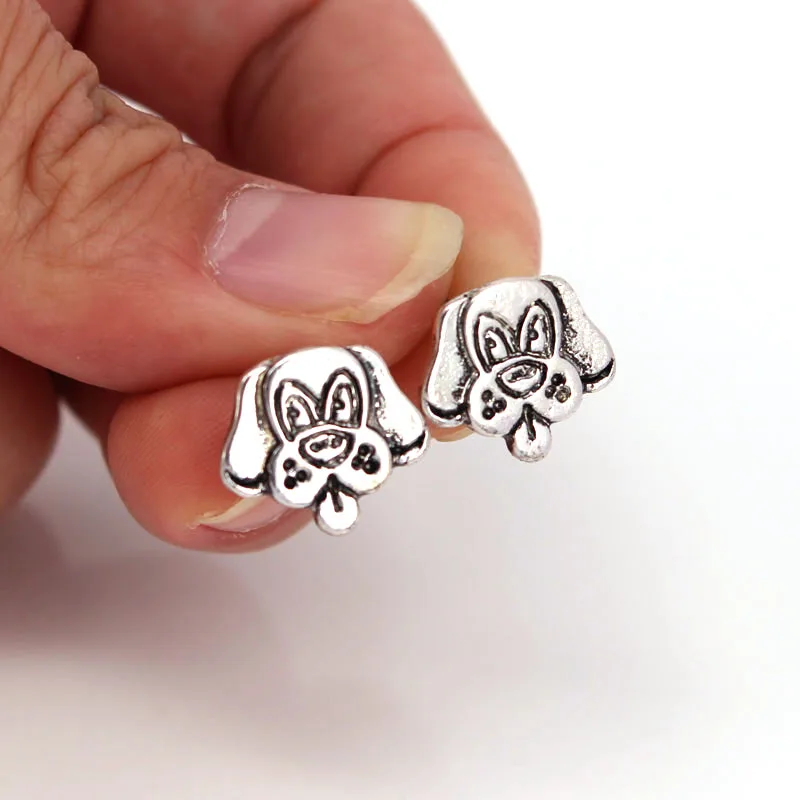 Hzew серьги-гвоздики в виде ирландского волка подарок для собак | Украшения и