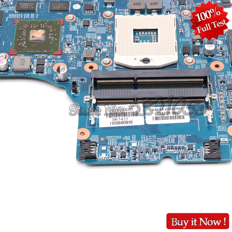 Материнская плата NOKOTION 721521 001 501 601 для HP 440 G0 450 470 PC материнская DDR3 1 ГБ gpu полный