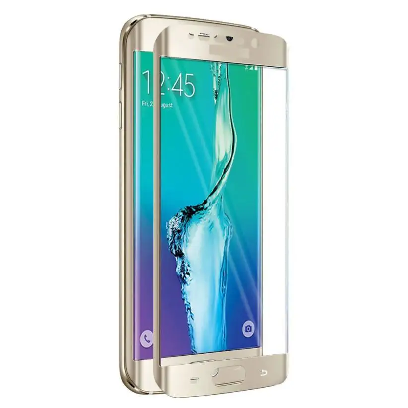 Закаленное стекло с полным покрытием для Samsung Galaxy s6 Edge + Plus G9250 NOV4 | Мобильные