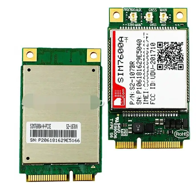 Модуль SIMCOM SIM7600A-H/SIM7600SA-H/SIM7600E-H Mini Pcie SIM7600 CAT4 с модулем Muti Band Competitive с mikrotik