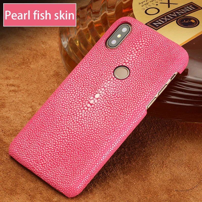 Кожаный чехол для Xiaomi mi 9lite CC9 F1 mi 8 A3 A2 LIte mi x 2s настоящая кожа ската чехол для Red mi Note 8 pro 4X k20