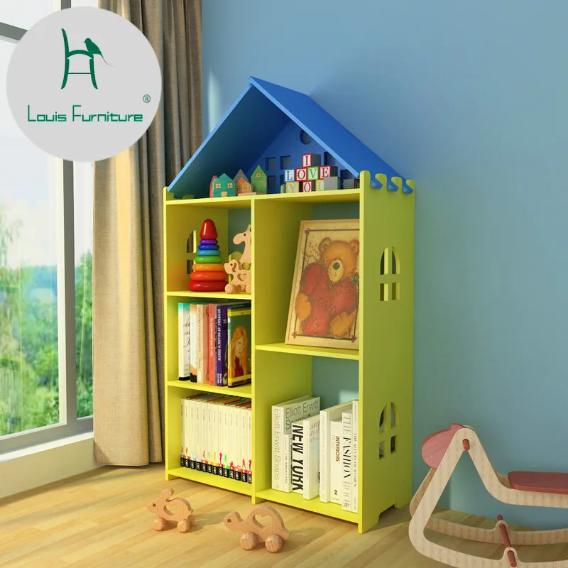 Модный книжный шкаф Louis креативная и экологически чистая книжная полка
