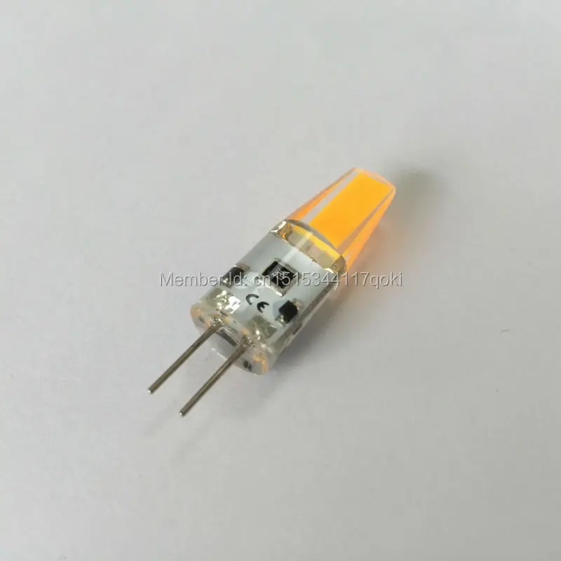 4W G4 1505 COB DC12V 400 500LM теплый белый или холодный естественный декоративный