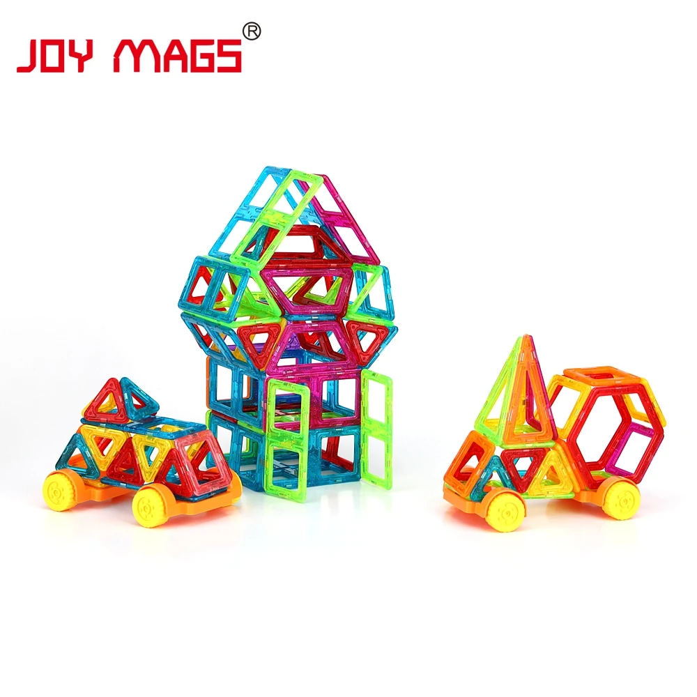 JOY MAGS игрушка мини Магнитная 100/110/130 шт./лот строительные блоки игрушки DIY 3D Магнитный конструктор развивающие кирпичи