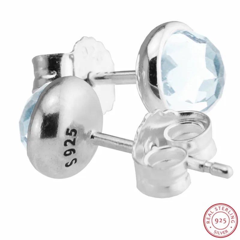 Женские серьги гвоздики в виде капель из серебра 925 пробы|stud earrings|earrings forearrings for women