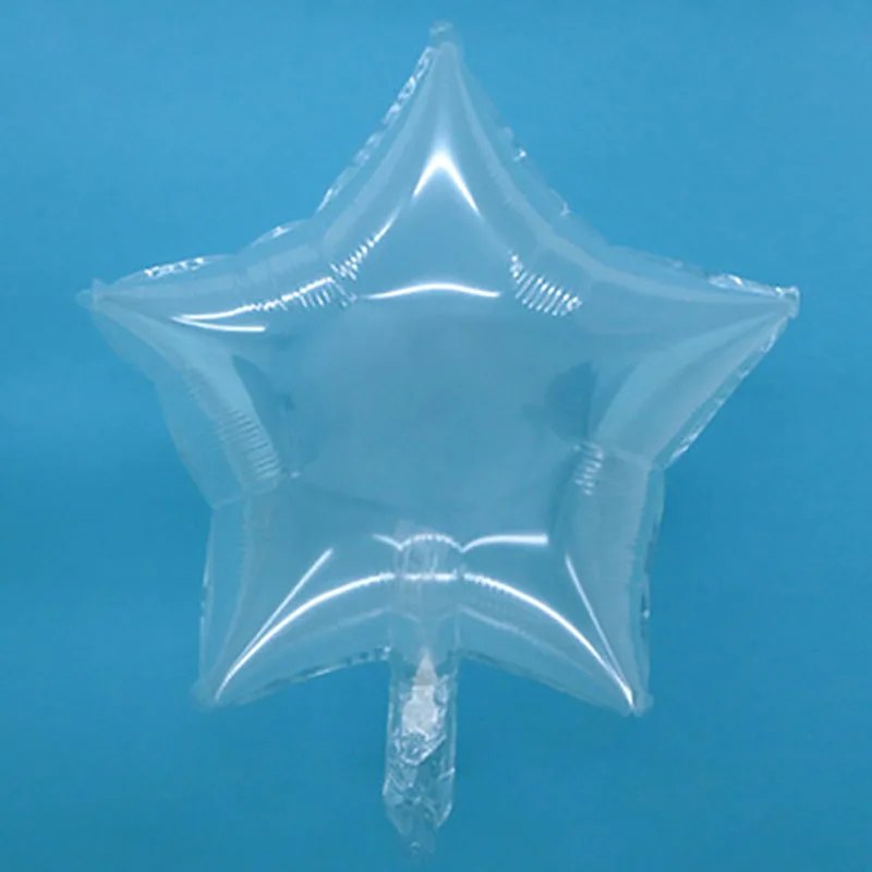 8pcs clear star 8 шт./партия, 18 дюймов, звезда, сердце, прозрачный воздушный шар, день рождения, украшения, Бобо, гелий, Свадебный шар, Свадебный декор, шар - Цвет: 8pcs clear star