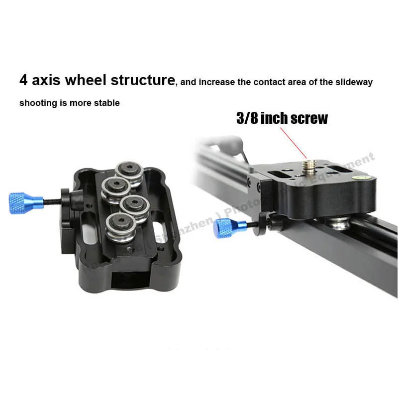 Гладкий 60 см/24 &quotшарикоподшипник DSLR камеры слайдер стабилизатор видео для Canon Nikon