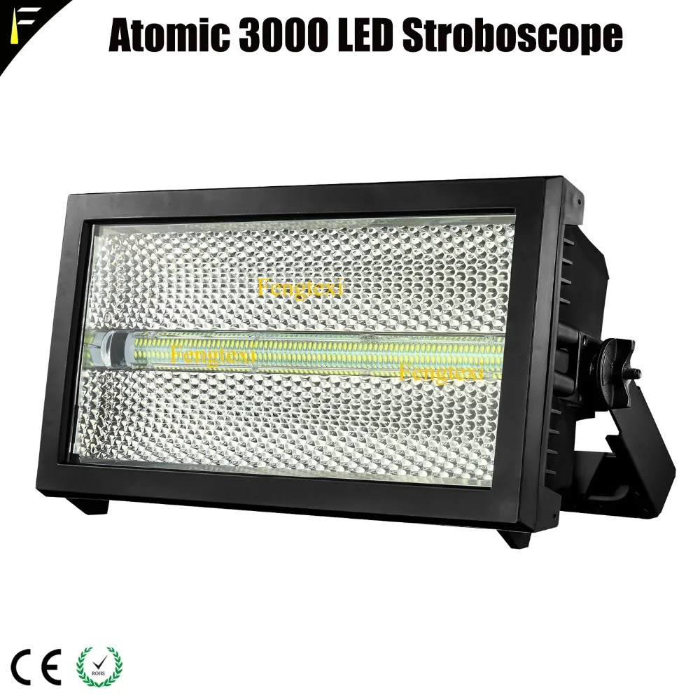 Атомной Aura RGB светодиодный 3000 Блиндер мерцающий светильник этап flash стробоскопы с
