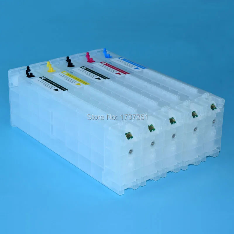 700 мл многоразовый картридж T6941-T6945 с совместимым чипом для Epson SureColor T3270 T5270 T7270