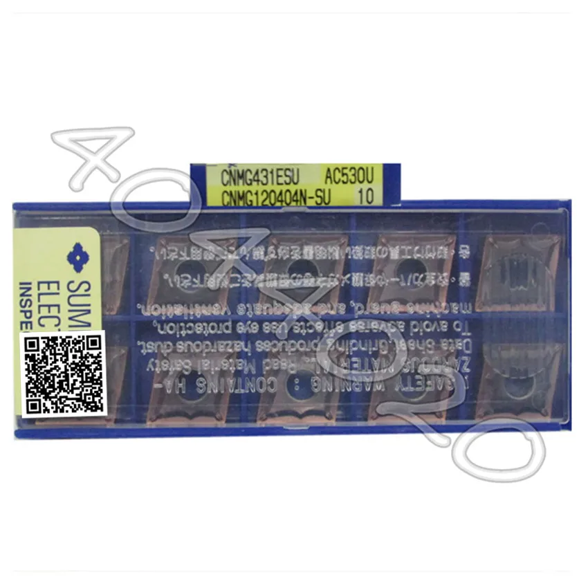 

CNMG120404N-SU AC530U 10 шт./кор. Sumitomo, новое оригинальное Карбидное лезвие
