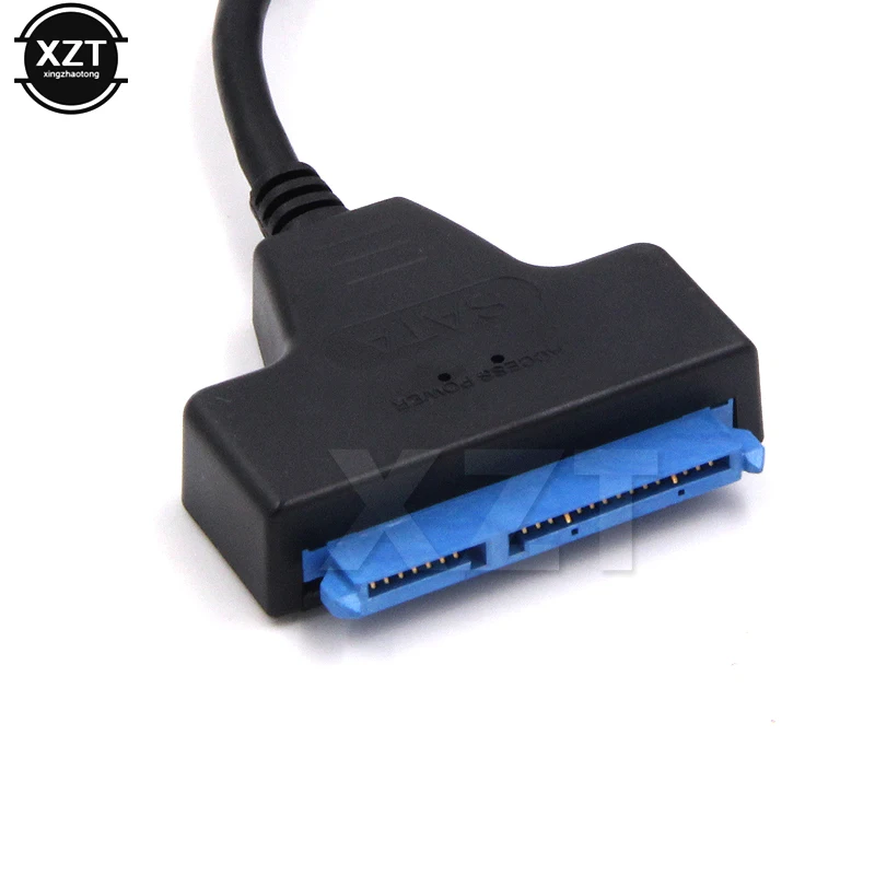 USB 3 0 SATA 22 Pin 2 5 дюймовый жесткий диск надежный Супер Скоростной адаптер SSD кабель 20