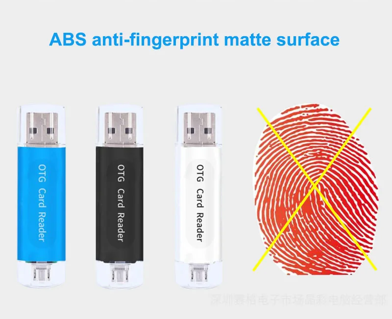 Vmonv 2 в 1 USB OTG кардридер флэш-накопитель USB2.0 TF/SD карта для телефона Android компьютера