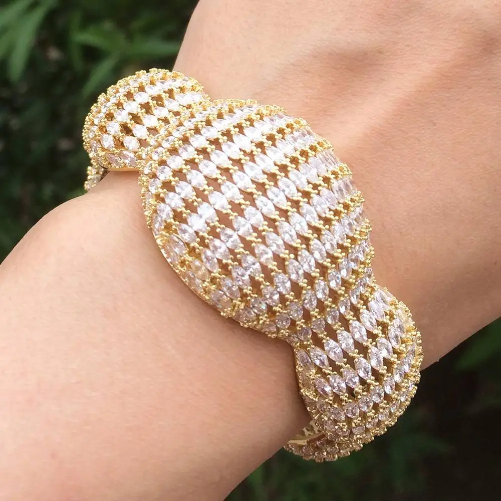 ModemAngel модный роскошный супер бум цветы AAA кубический цирконий женский браслет