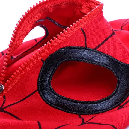 Комплекты одежды для мальчиков человек-паук 3 шт./комплект пальто + жилет брюки