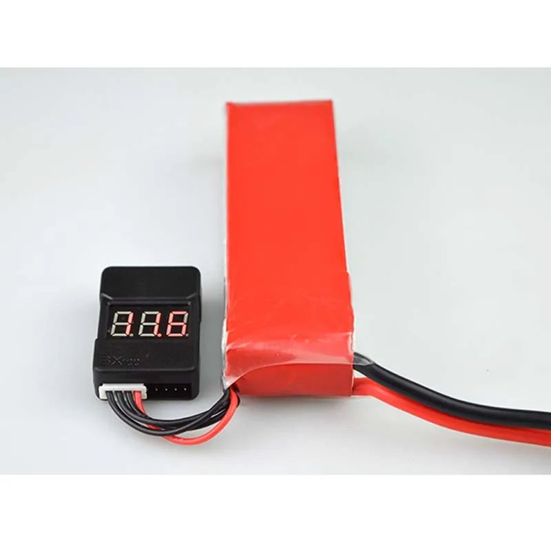 2 шт. BX100 тестер напряжения батареи низкого Звуковой сигнал для 1 ~ 8S Lipo RC вертолета
