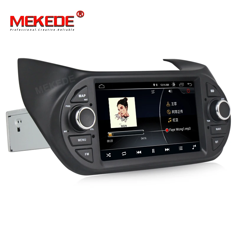 Автомагнитола для Fiat Fiorino Qubo Citroen Nemo Peugeot Bipper 2008 2010 2015 Android 8 1 dvd стерео GPS навигация