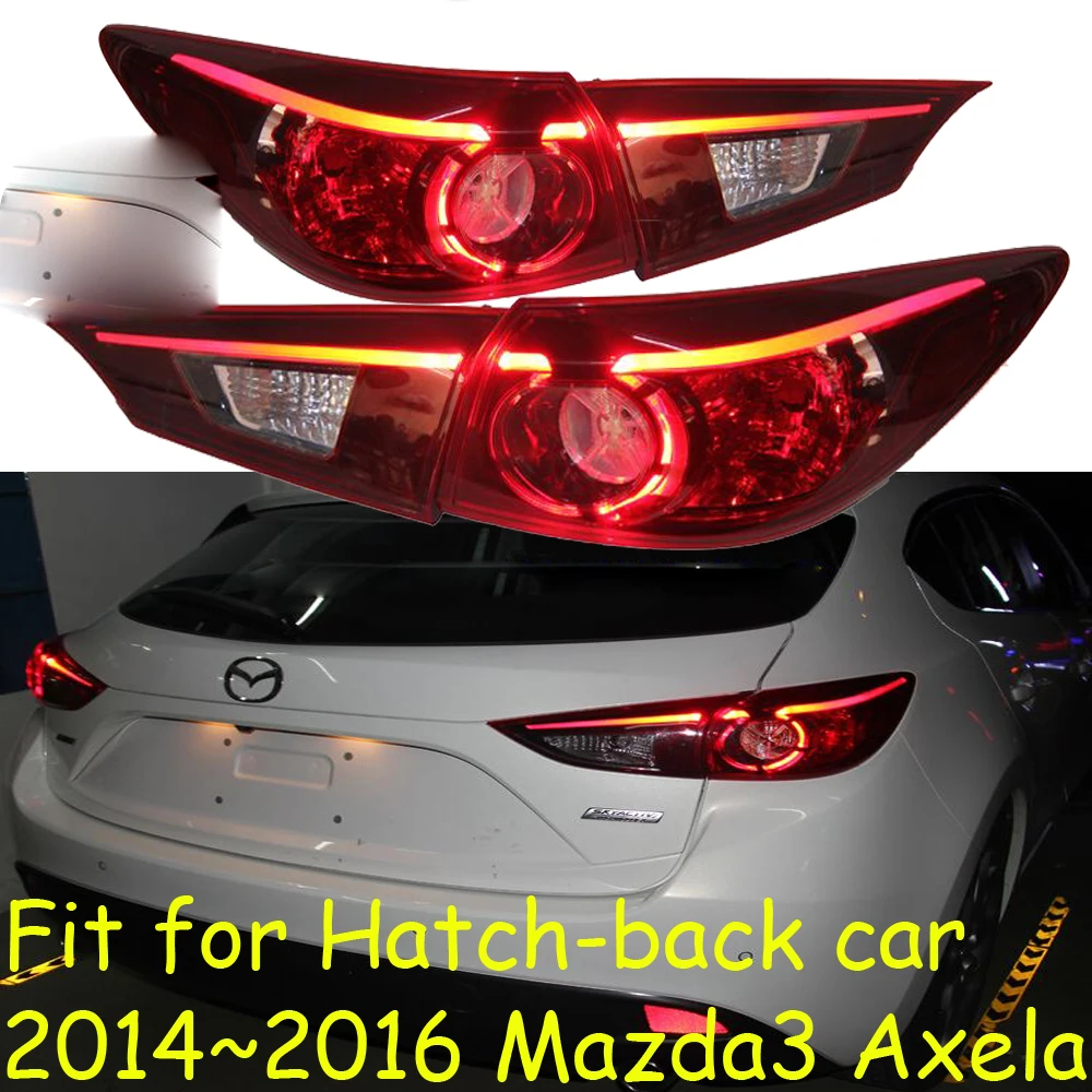 

1 комплект Люк-задний светильник для mazda 3 Mazda3 Axela хвост светильник, светодиодный 2014 ~ 2016y для Axela задний фонарь