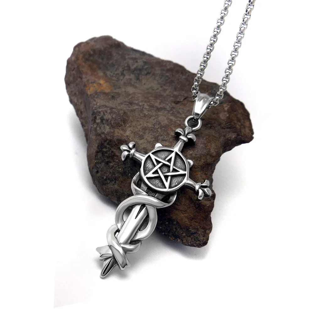 Законодателем моды меч пентаграмма кулон ювелирные изделия Интимные аксессуары