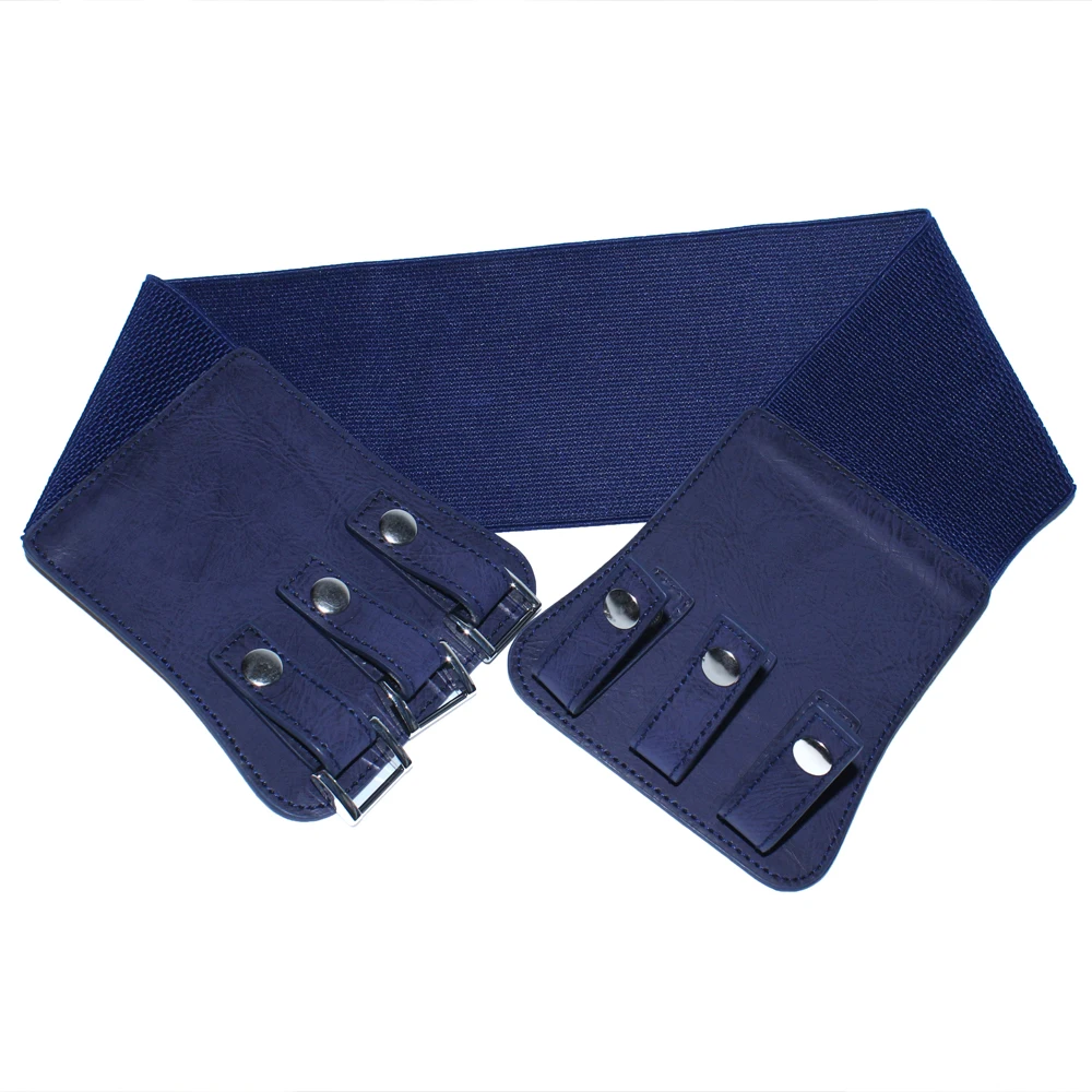 Эластичные женские пояса 10 см широкий пояс уплотнение кожаный платье с