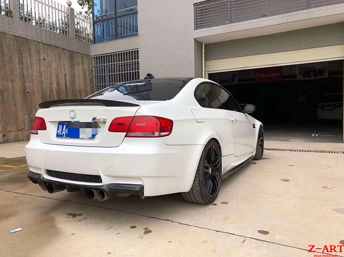 Z-ART углеродное волокно аэродинамическим комплектом для BMW M3 2009-2012 Тюнинг Комплект