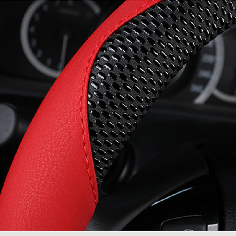 

Car Steering Wheel Cover PU Leather for HONDA CIVIC 2004 2006 2007 2008 2009 2012 2013 2014 Auto Accessories