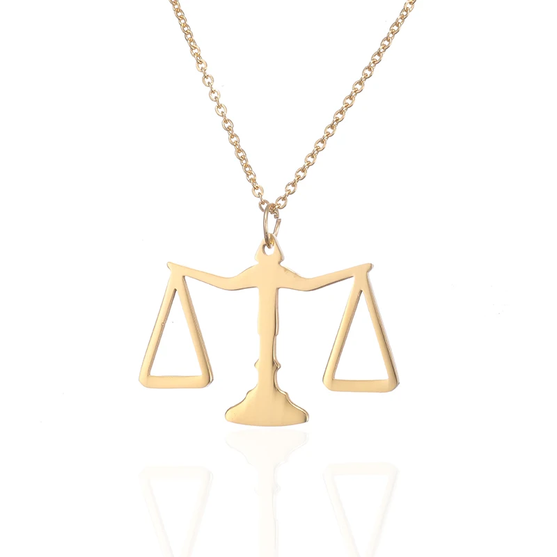 Новый Нержавеющая сталь золото/серебро Цвет судья колье коренастый заявление