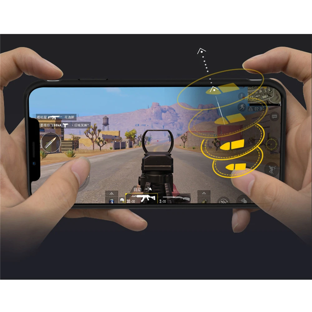 PUBG Bluetooth мобильный чехол для телефона для iPhone 6 Plus/7 Plus/8 Plus X/XS XR XS MAX встроенный аккумулятор 180 мА Защитный чехол оболочка