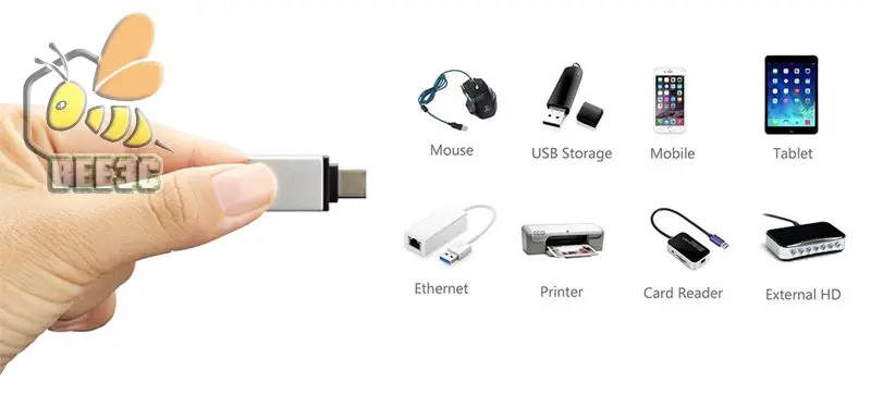 Preise USB Zu Typ-C Usb-c Otg USB Typ C Stecker Auf USB 3,0 Weibliche OTG Adapter Für Macbook Chromebook Nokia Nexus ZUK OnePlus 1000 Teile/los