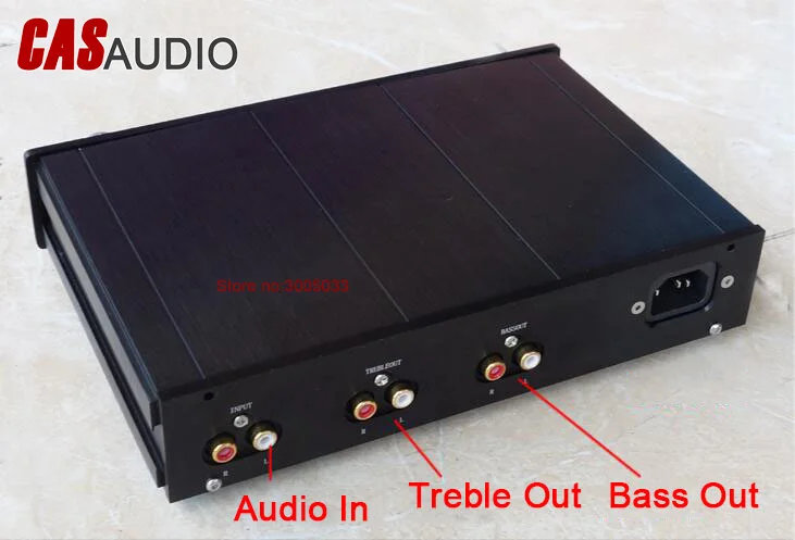 Двухполосный активный кроссовер Linkwitz-Riley 2 Way - 24 дБ/окт.