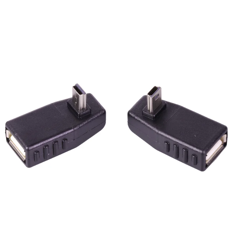 USB Мини 5pin штекер к гнезду адаптер правый угол локоть | Обустройство дома