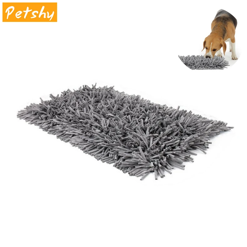 Petshy Dog Sniffing Mat Washable Dogs Cats Smell Training Feeding Foraging Pad Dog Nose Work Blanket Mat Pet Stress Release Toys