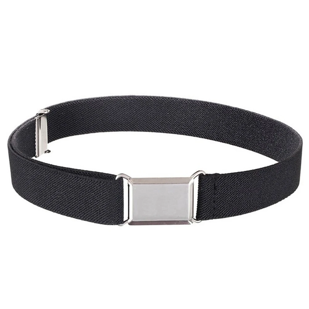 Широкий регулируемый пояс с пряжкой для мальчиков и девочек растягивающийся