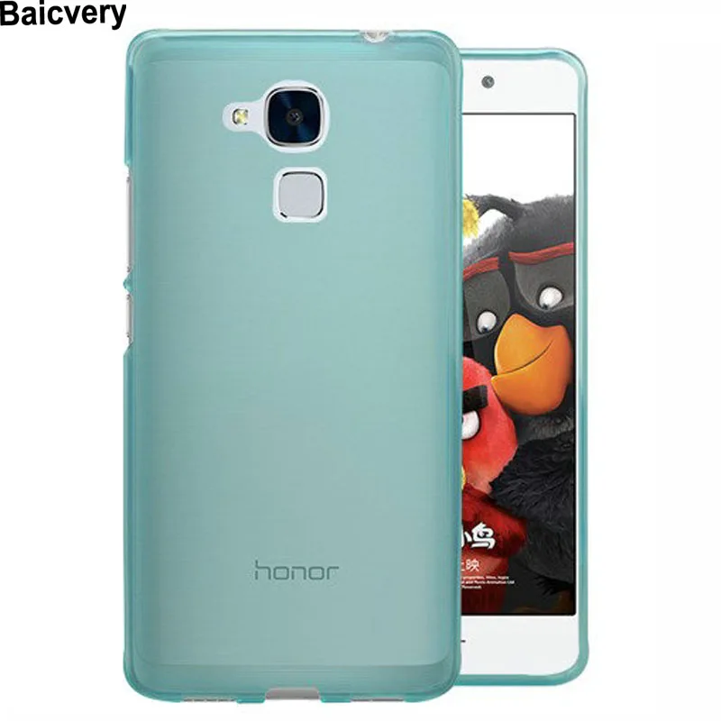 Чехол из ТПУ мягкие задние Чехлы кожаный чехол для Huawei Honor 7 Lite силиконовый Новый