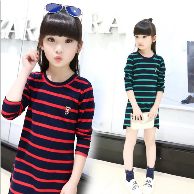 Детская футболка с длинными рукавами для девочек новая весенняя длинная