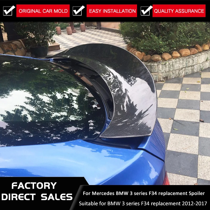 Спойлер из углеродного волокна для BMW 3 серии F34 запасные части GT320i GT328i GT335i 2012
