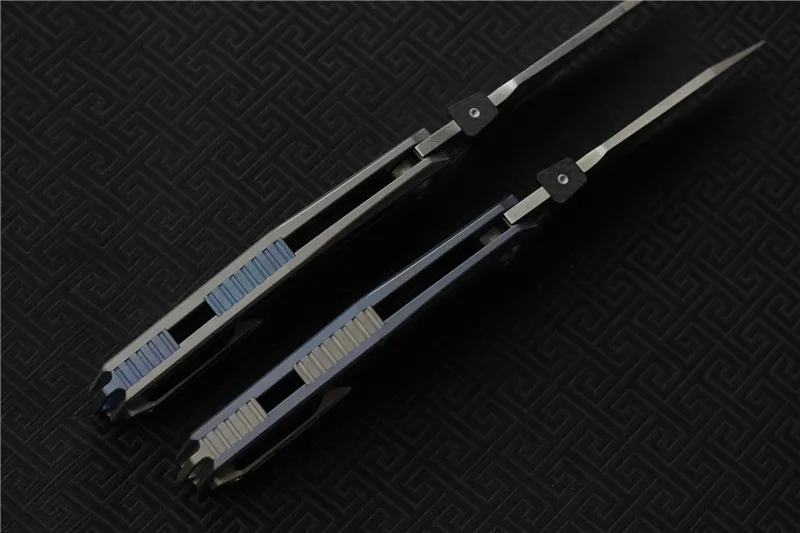 MAXACE-GLEDE алюминиевый складной нож, лезвие M390, TC4+ 3K красная ручка из углеродного волокна, карманный нож для охоты на природе, инструменты для повседневного использования