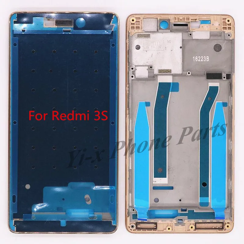 

Рамка для передней панели ЖК-дисплея для Xiaomi Redmi 3, 3s, 1 шт.