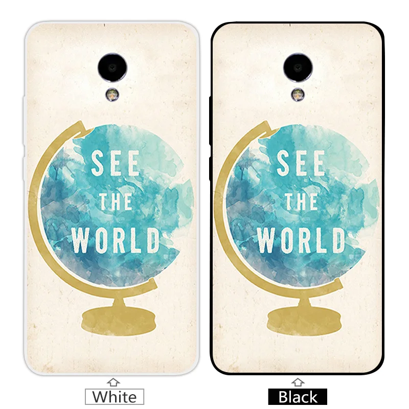 5.5&quot For Meizu M5 Note Case Soft TPU Clear Silicone Fundas Star Coque Shell Capa Blue 5 Note5 5Note Phone Cases |