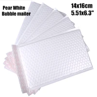 1416cm5 516 320pcslot usable pearl white poly bubble mailer waterproof envelope padded mailing bag self sealing for gift
